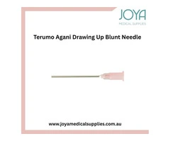 Terumo Agani Drawing Up Blunt Needle 8G X 38mm 90 Degree Pink - Joya Medical Supplies