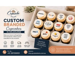 Custom Branded Cupcakes in Melbourne - The Cupcake Desire