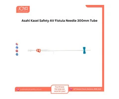 Asahi Kasei Safety AV Fistula Needle 300mm Tube - Joya Medical Supplies