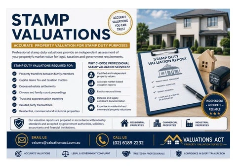 Stamp Valuations – Accurate Property Valuation for Stamp Duty Purposes