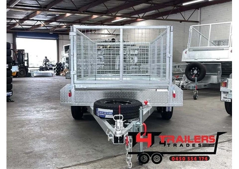 10x5 Tandem Galvanised trailer 2T GVM with 900mm Cage - 3/7