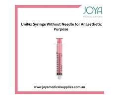 UniFix Syringe Without Needle for Anaesthetic Purpose - Joya Medical Supplies | Australia
