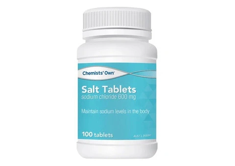 Buy Chemists' Own Salt 600 mg 100 Tablets Australia