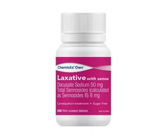 Buy Chemists' Own Laxative with Senna 200 Tablets Australia