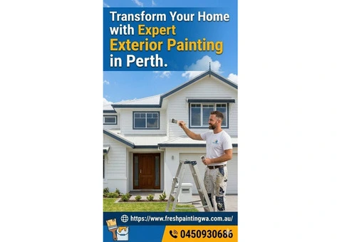 Transform Your Home with Expert Exterior Painting in Perth