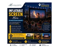 Inflatable Screen Hire Sydney – Outdoor Cinema Made Easy