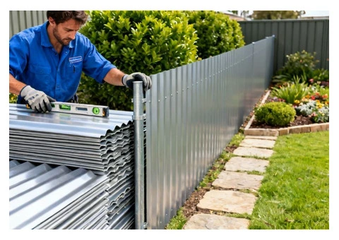 Strong, Stylish & Low Maintenance Fencing With Colorbond Fencing