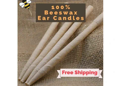 Beeswax Ear Candles