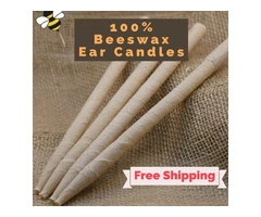 Beeswax Ear Candles