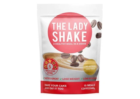 Buy The Lady Shake Meal Replacement Coffee 840g Australia