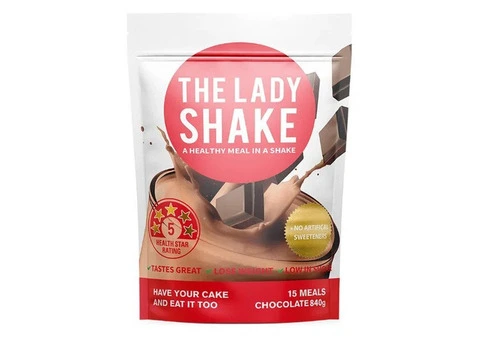 Buy The Lady Shake Meal Replacement Chocolate 840g Australia