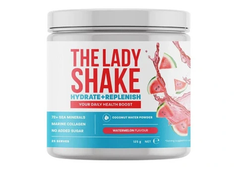 Buy The Lady Shake Hydrate Replenish Watermelon 125g Australia