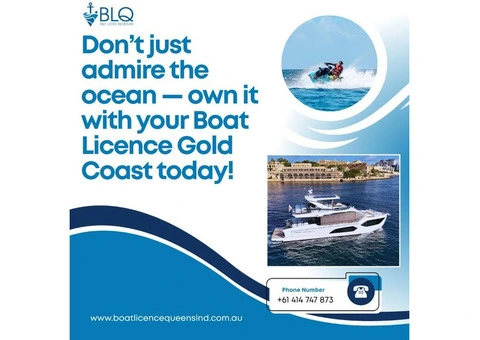 Weekend Boat License Gold Coast Training Available Now