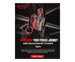 Oxygen Gyms is Queensland’s Leading Health and Fitness Gym for Premium Workouts and Fitness Training