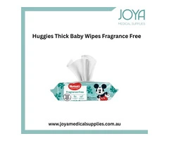 Huggies Thick Baby Wipes Fragrance Free 19.5X17cm - Joya Medical Supplies