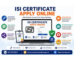 ISI Certificate Apply Online