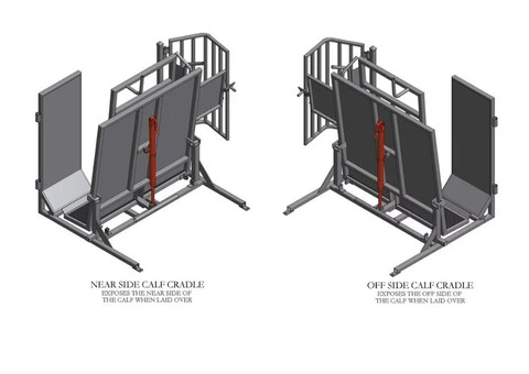 Calf Marking & Branding Cradle - RPM Livestock Equipment