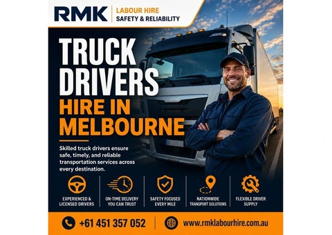 Truck drivers Hire in Melbourne