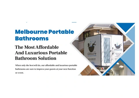 Portable Toilets for Commercial Events | Melbourne Portable Bathrooms