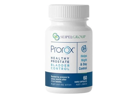 Buy Seipel Group Prorox Prostate and Bladder Control 60 Capsules Australia