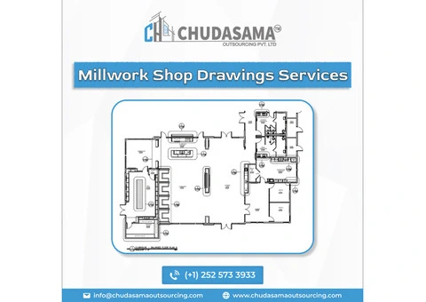 High-Quality Millwork Shop Drawings Services at Affordable Price
