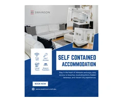 Self Contained Accommodation in Adelaide CBD | Swainson Holiday Stays