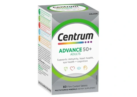 Centrum Advance 50+ Adults Multivitamins – 100 Tablets