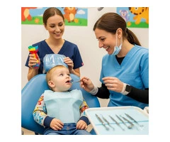 Best Children’s Dentist for White Crowns Children & Pain Free Dental Treatment in Brisbane