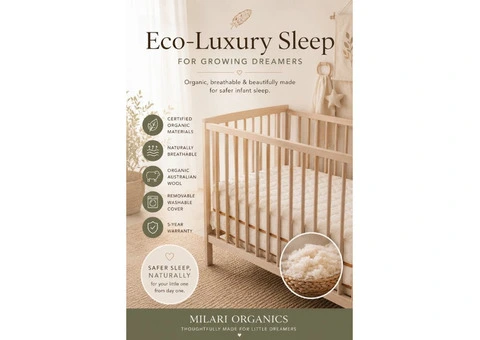 Breathable Cot Mattress for Babies Safer Sleep