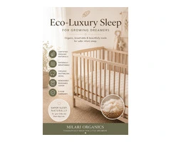 Breathable Cot Mattress for Babies Safer Sleep