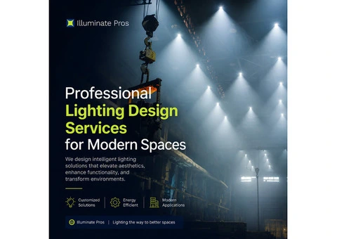 Professional Lighting Design Services for Modern Spaces