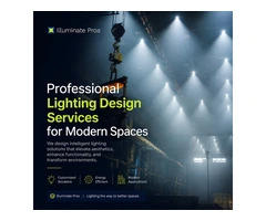 Professional Lighting Design Services for Modern Spaces