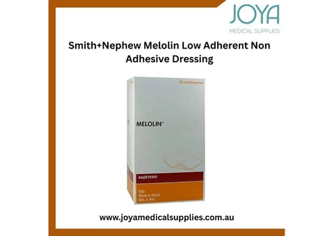 Smith+Nephew Melolin Low Adherent Non Adhesive Dressing - Joya Medical Supplies | Australia