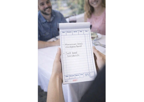 Restaurant Docket Books for Daily Order Tracking Needs