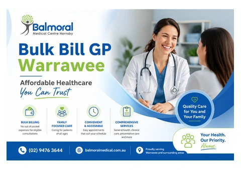Bulk Bill GP Warrawee | Affordable Family Doctors Near Me