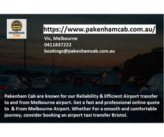 Professional Pakenham Taxi Service for Airport & Long-Distance Travel