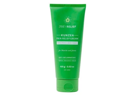 Buy Zea Relief Kunzea Pain Relief Cream 100 gm Australia
