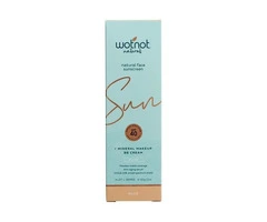 Buy Wotnot Naturals Natural Face Sunscreen SPF 40 + Mineral MakeUp BB Cream Nude 60 gm