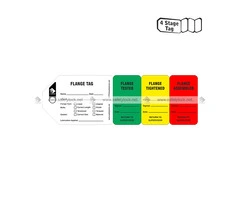 Buy Premium Flange Tags for Reliable Hazard Identification in Australian Plants