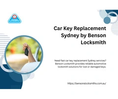 Car Key Replacement Sydney Services for Fast Vehicle Access
