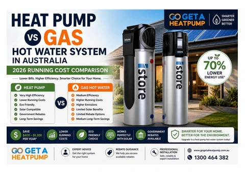 Energy Efficient Heat Pump Hot Water Systems Australia