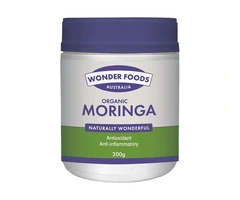 Buy Wonder Foods Organic Moringa Powder 200 gm Australia