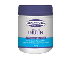 Buy Wonder Foods Organic Inulin (250 gm) Australia