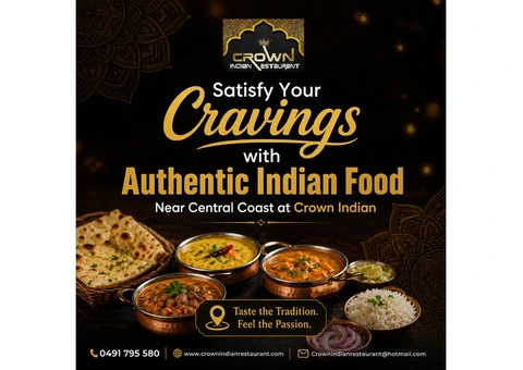 Craving Real Indian Flavours? Discover the Best Crown Indian Restaurant Near Gosford NSW Today - 2/2