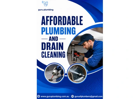 Affordable Plumbing & Drain Cleaning Services