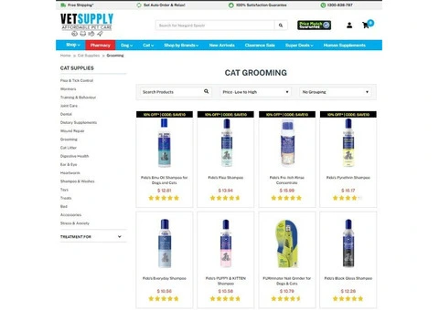 Cat Grooming Supplies