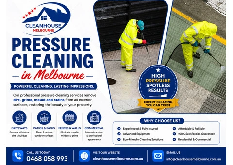 Filthy Driveway? Professional Pressure Cleaning Melbourne