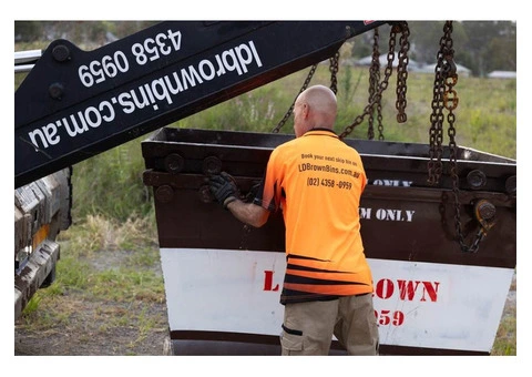 Newcastle bin hire support for property work and site clean-ups