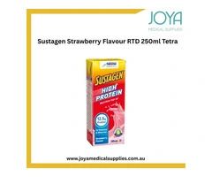Sustagen Strawberry Flavour RTD 250ml Tetra - Joya Medical Supplies