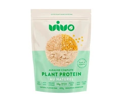 Buy Vivo Organic Alkaline Complete Plant Protein Au Naturel 400g - 1kg Australia
